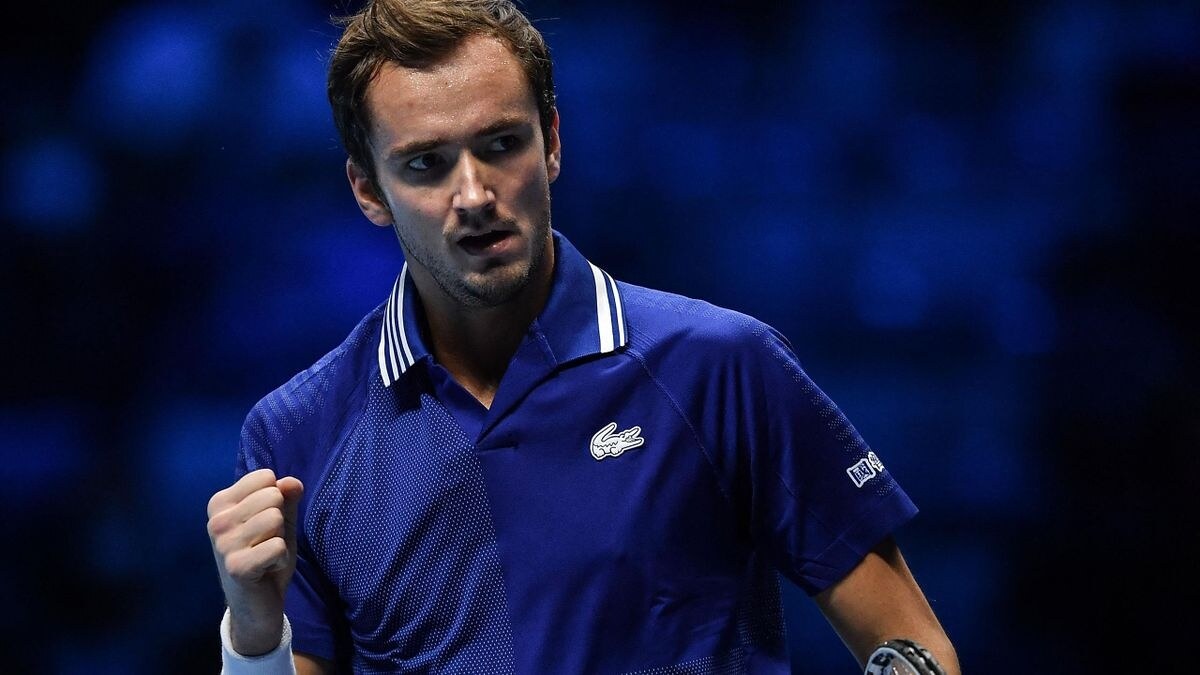 Danil Medvedev ATP Finals Torino 2021