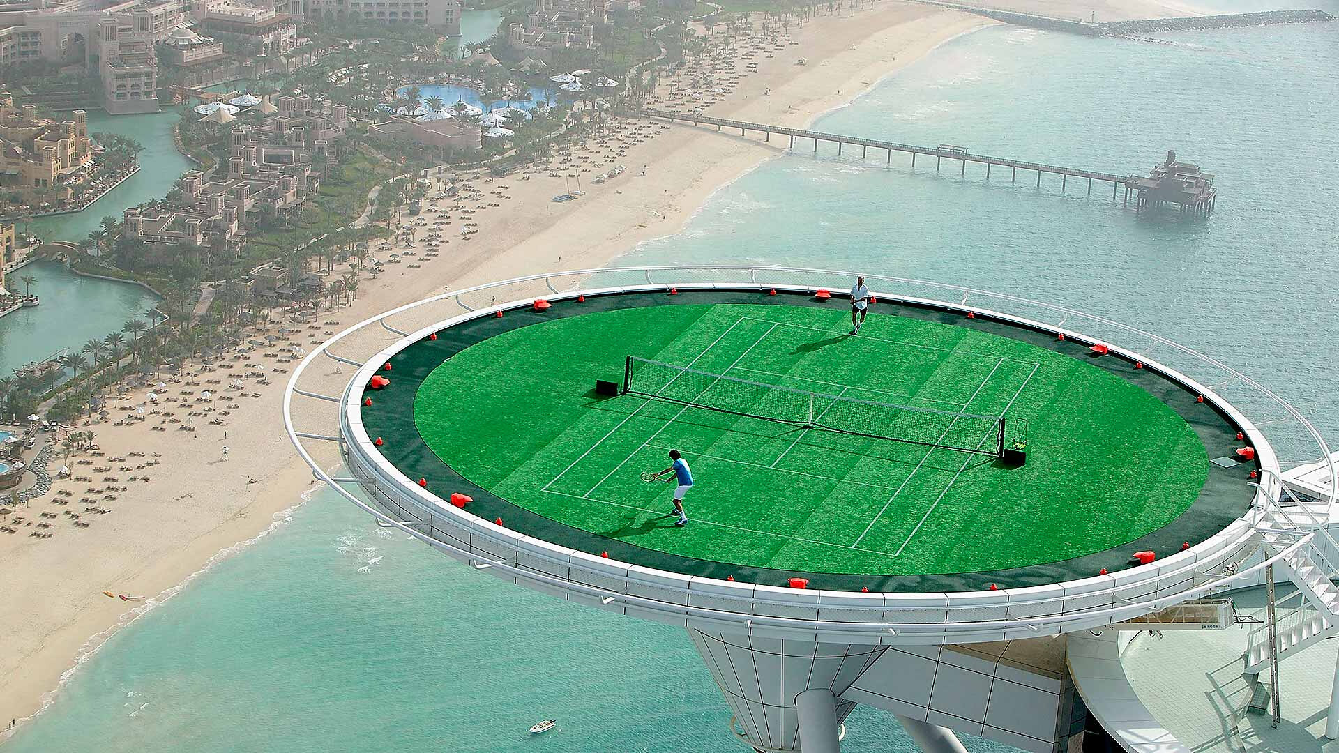 Burj-al-Arab Tennis Court