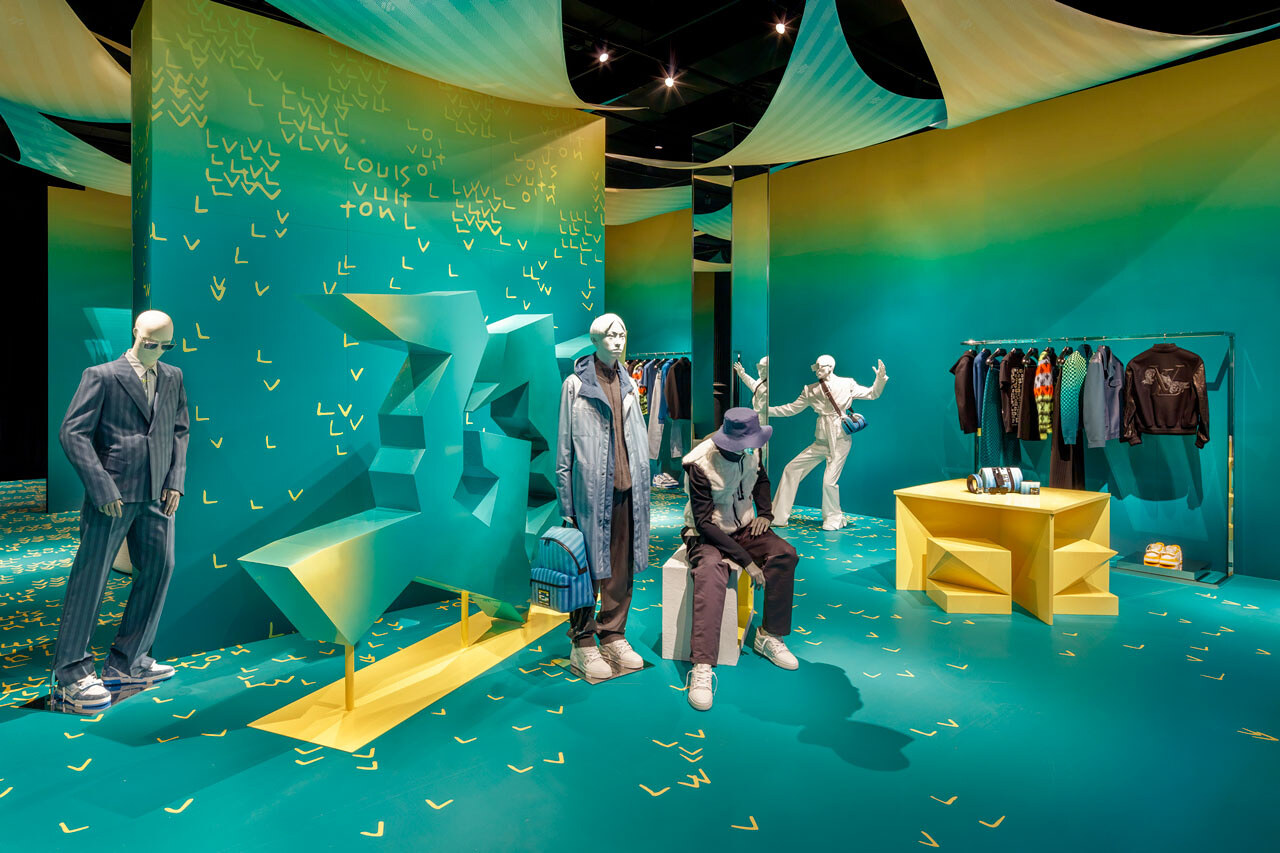 Louis Vuitton Soho pop up store Daybreak