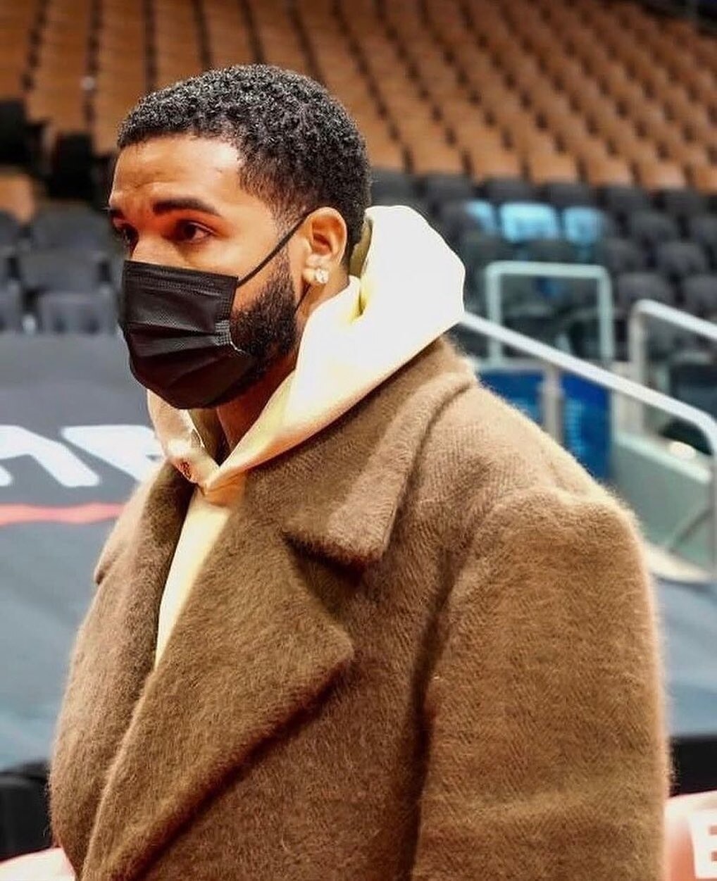 Drake teddy bear coat