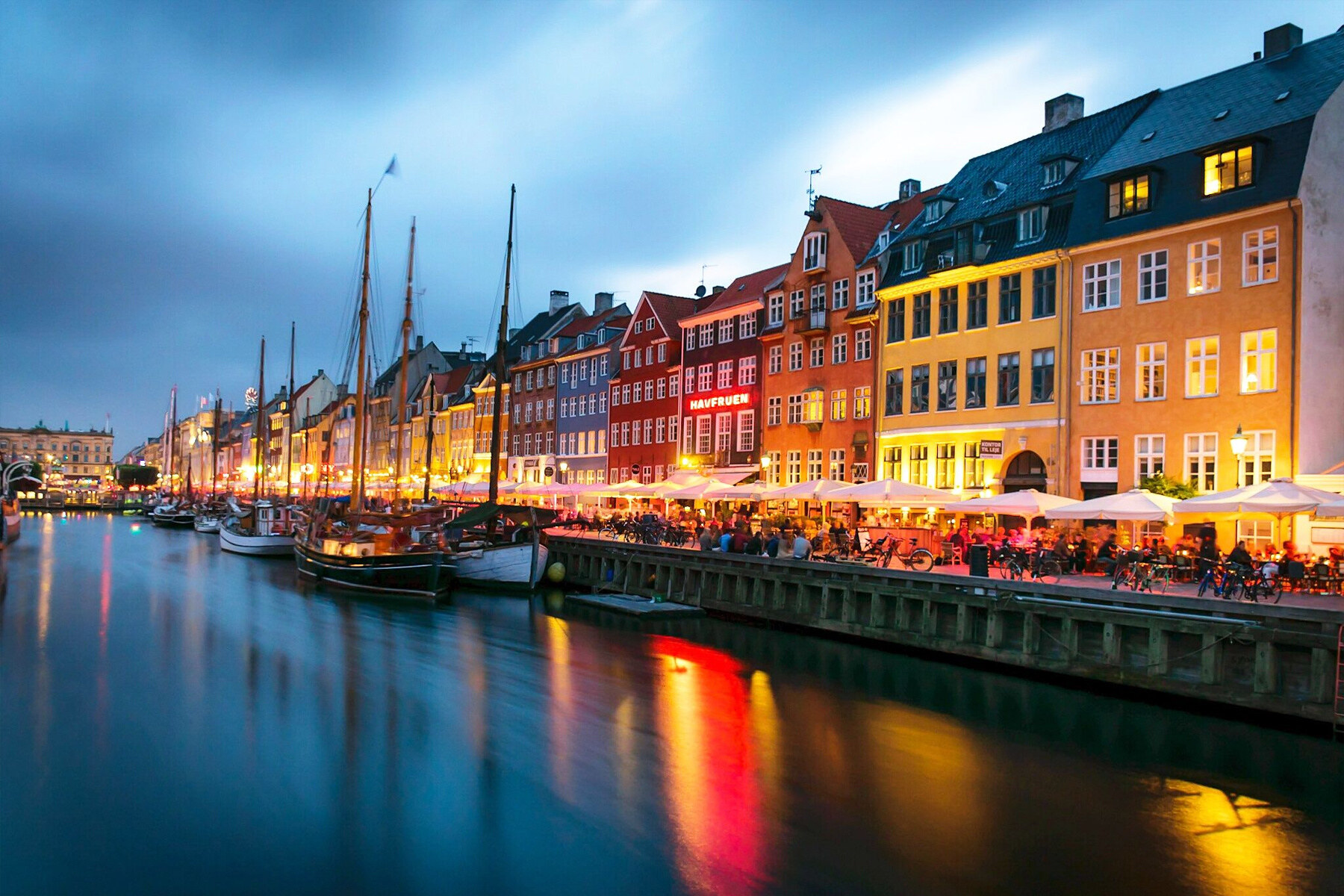 Nyhavn Copenaghen Danimarca