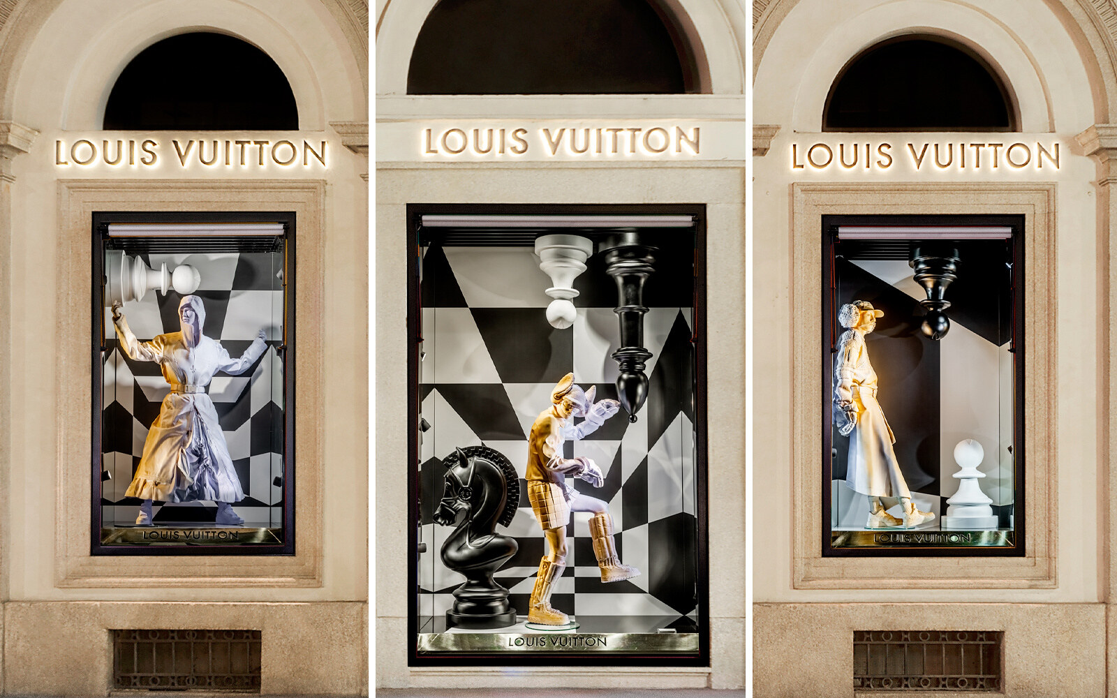 Louis Vuitton Milano Monte Napoleone Virgil Abloh