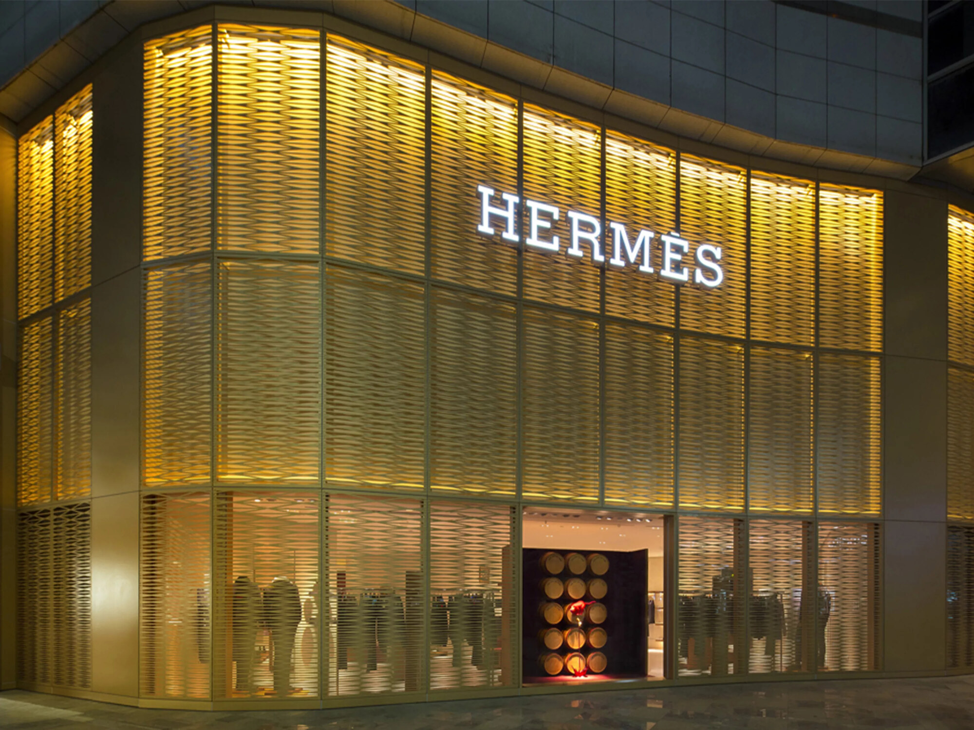 Hermes store Wuhan