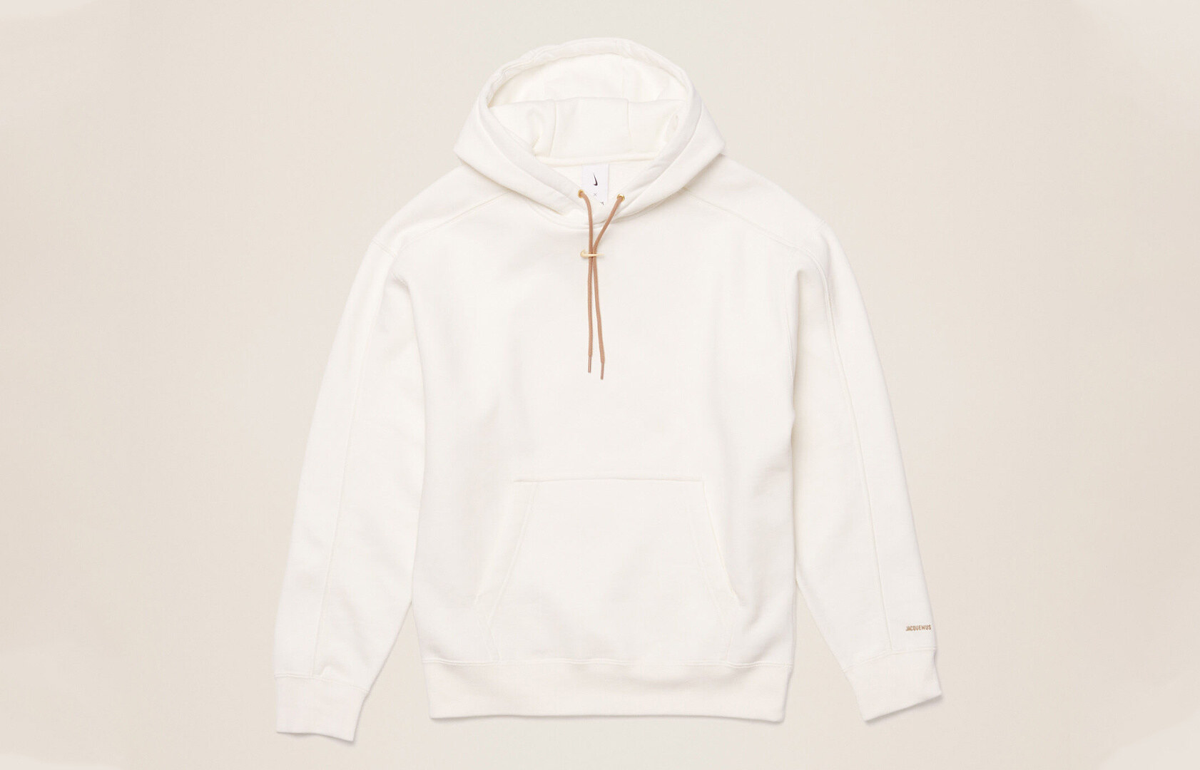 Jacquemus Nike hoodie white